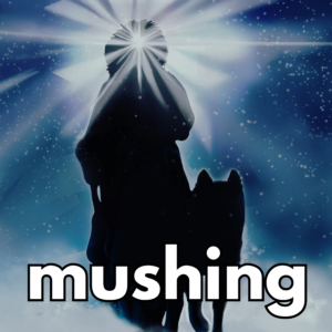 mushing podcast logo